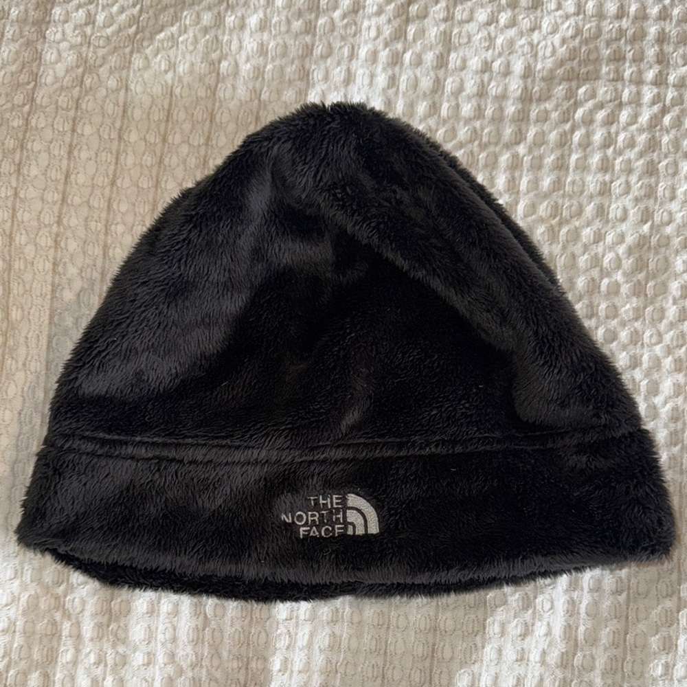 The North Face Plush Black Beanie